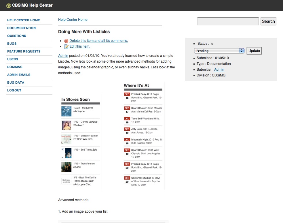 CBS Radio Stations Website Help Center