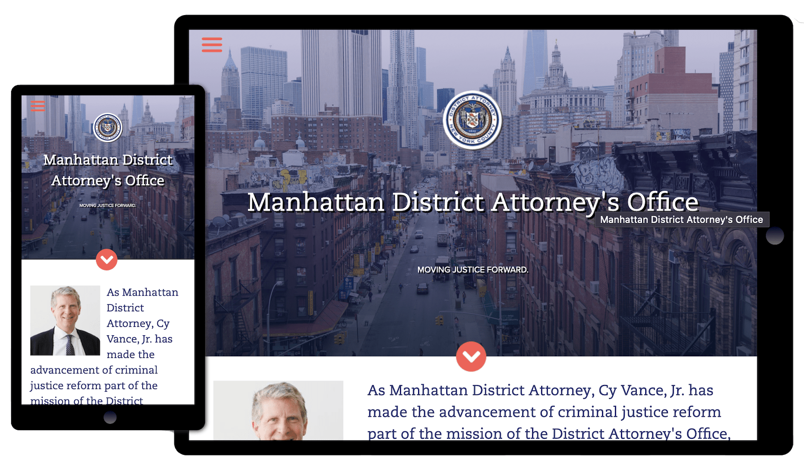 Manhattan District Attorney's Office Website